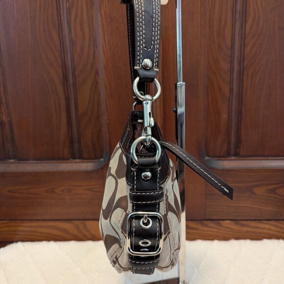 Coach Zoe Mini Signature Shoulder Bag F41856 - Picture 4 of 11